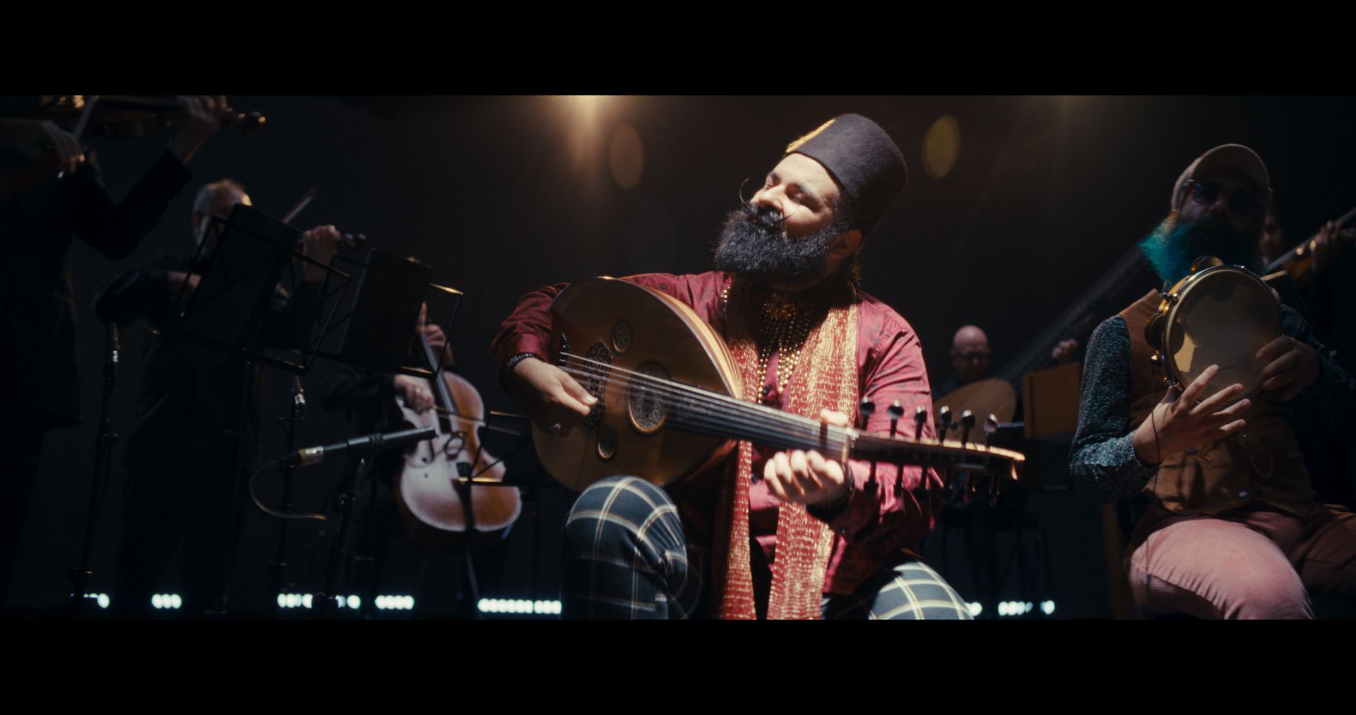 Joseph Tawadros performing with the Australian Chamber Orchestra