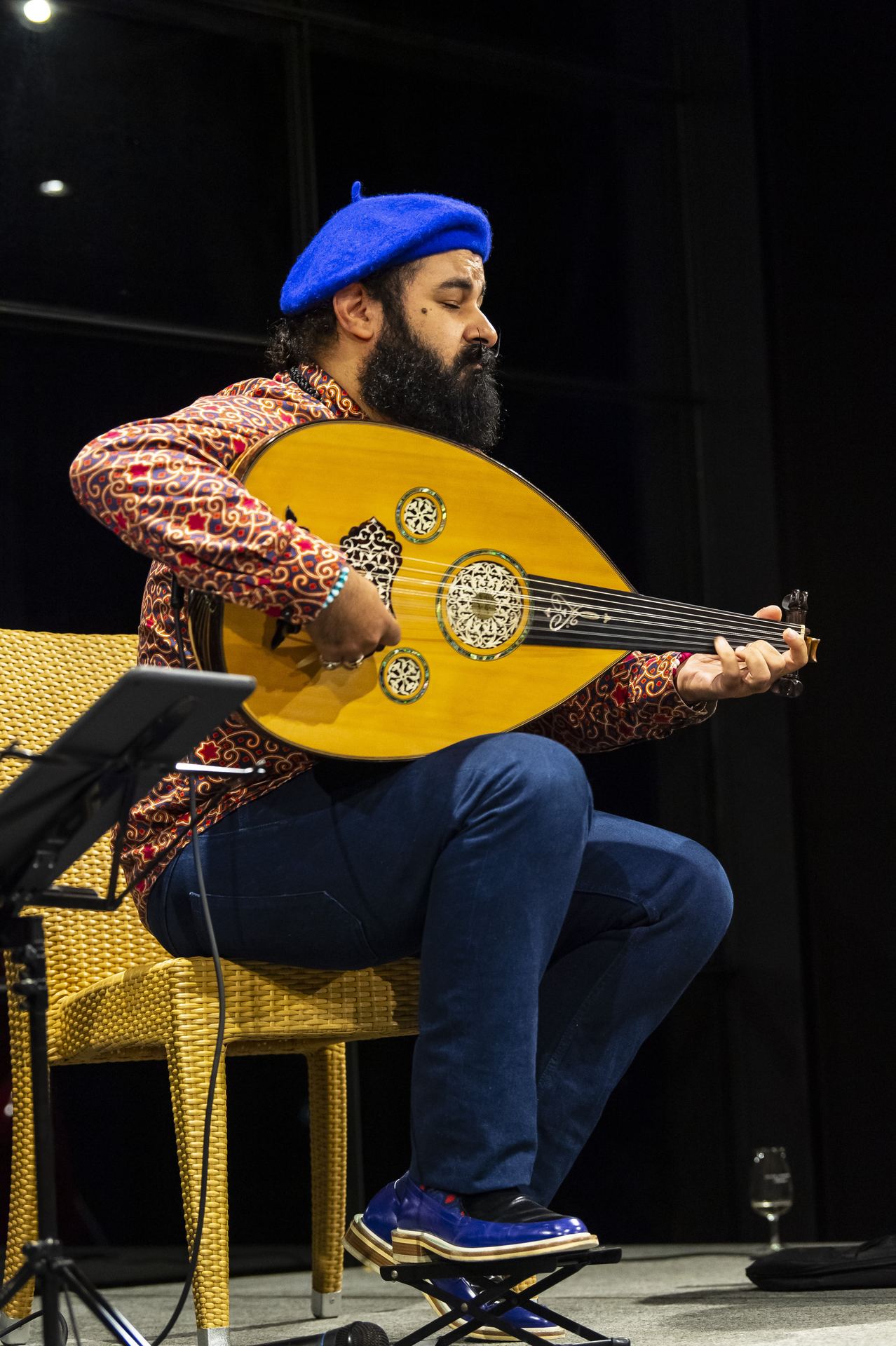 Joseph Tawadros performing at Barossa Baroque and Beyond, Tanunda