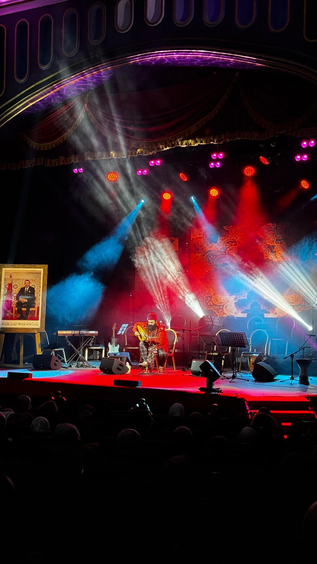 Joseph Tawadros performing at the Festival International du Oud de Tétouan, Morocco