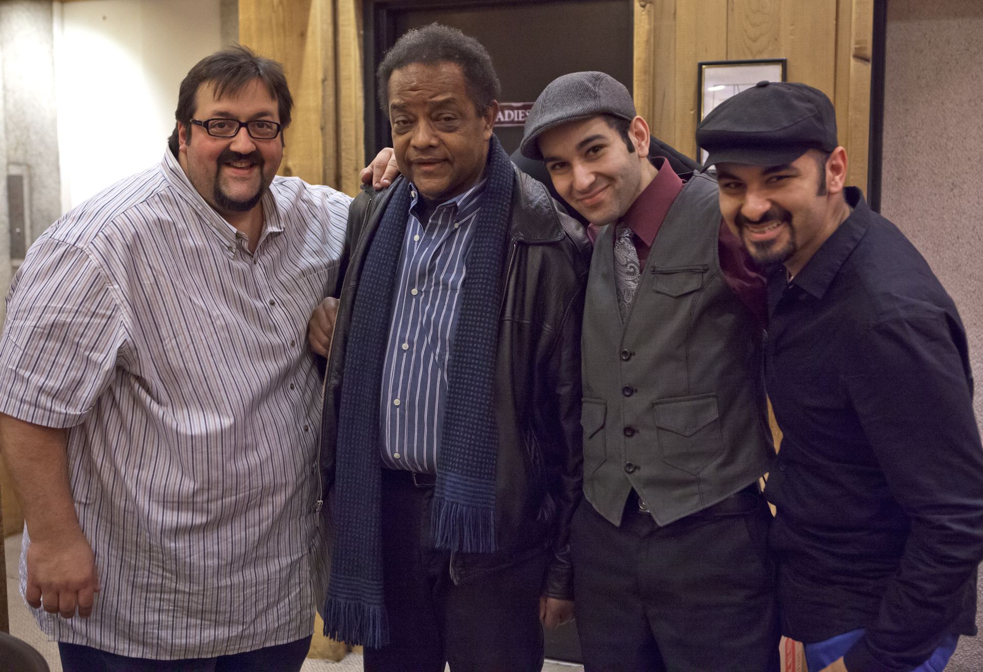 Joseph Tawadros in the studio during a recording session
