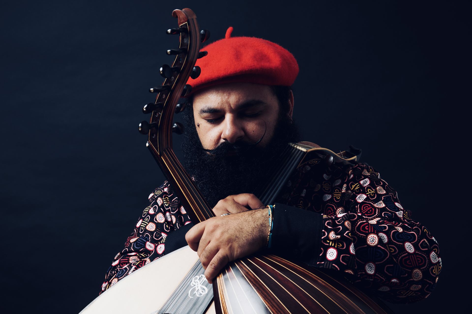 Joseph Tawadros studio portrait