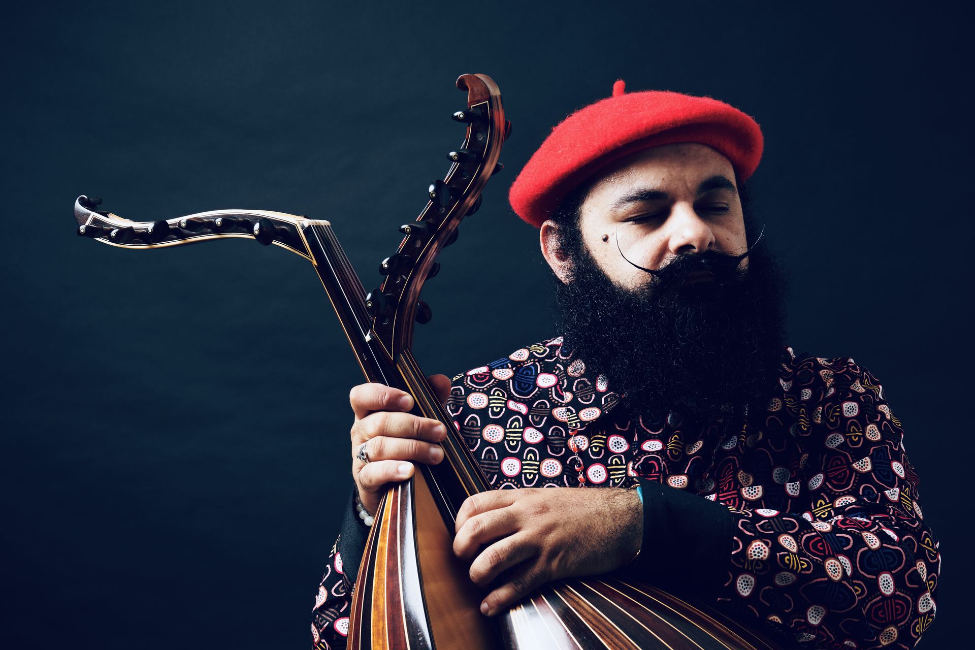Joseph Tawadros studio portrait