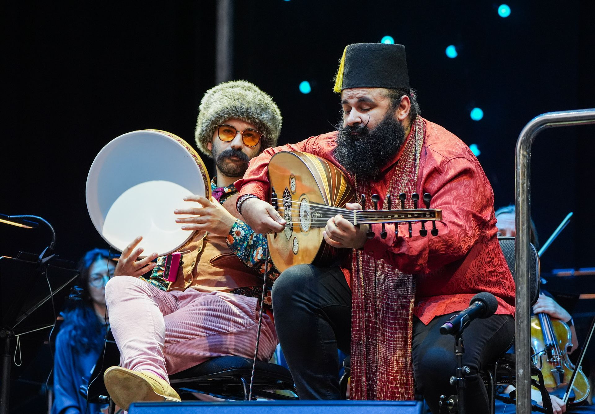 Joseph Tawadros performing at Symphony Under the Stars